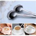 Flower Spoon Set Vankcp Coffee Spoon Ice Cream Spoon Tea Spoon Sugar Spoon 401 Stainless Steel 8 Pcs Silver - B07DHGVSLN